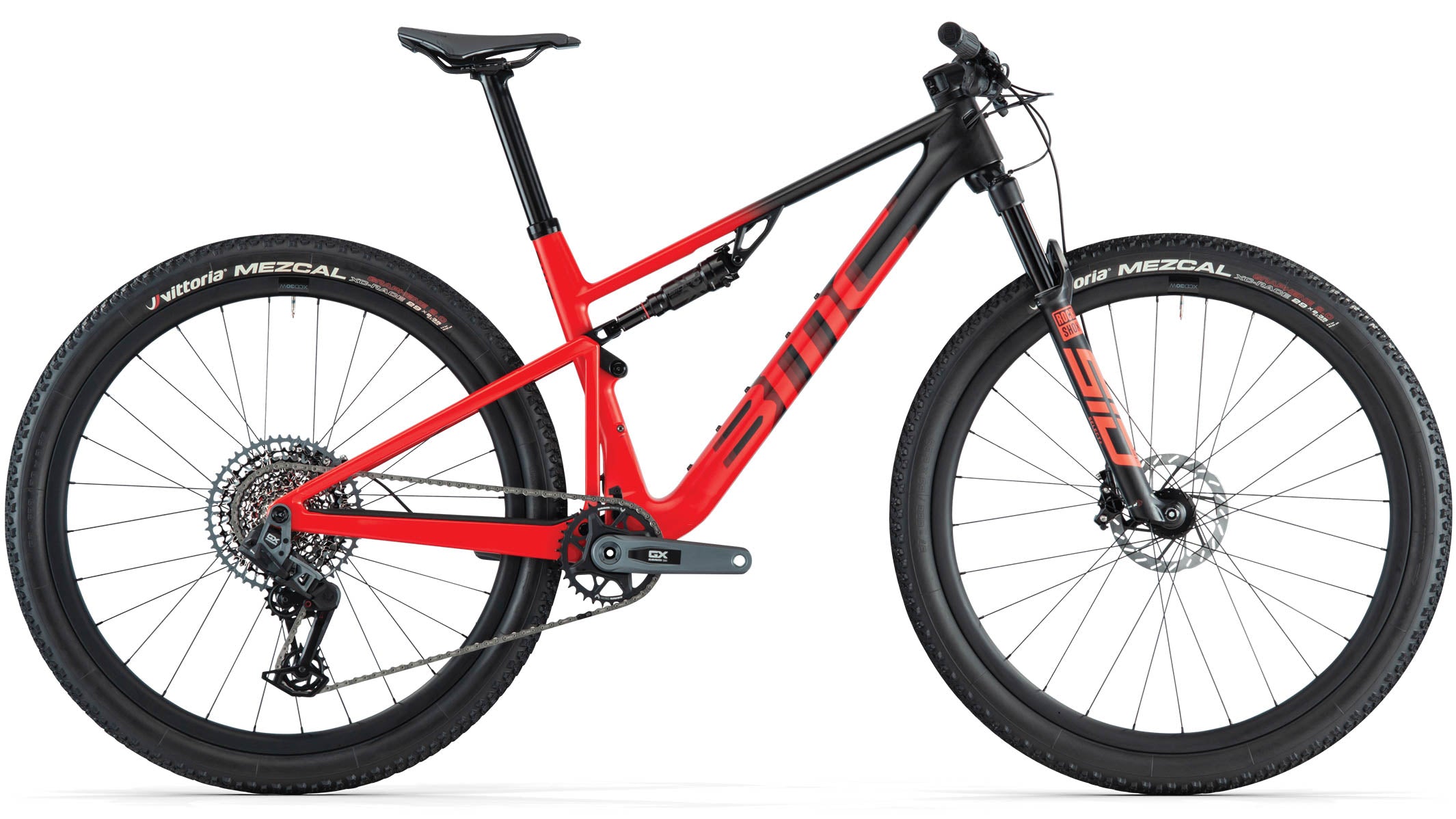 BMC Bikes | Fourstroke 01 TWO CARBON BLACK / RED