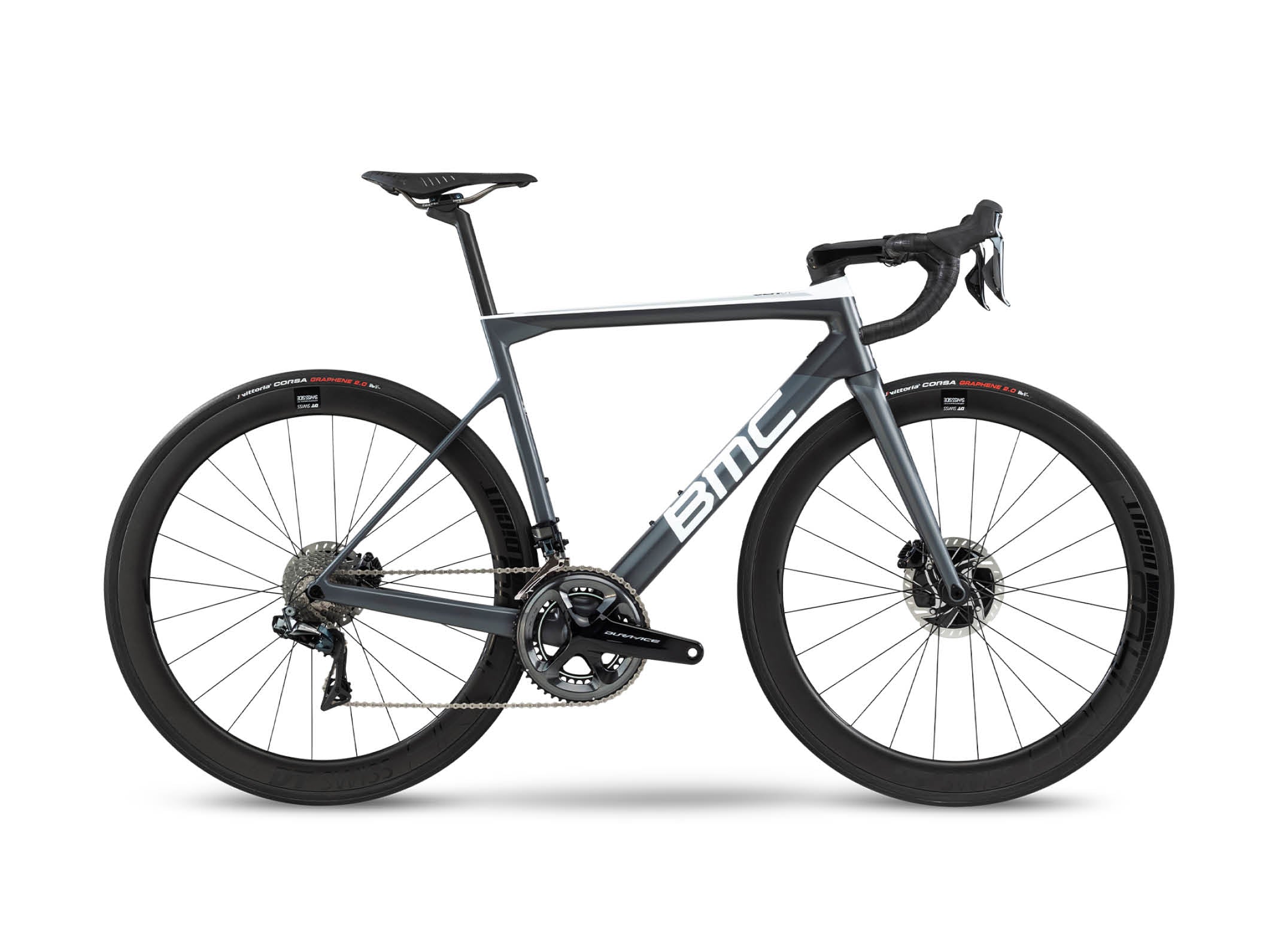 BMC Bikes | Teammachine SLR01 DISC TWO RACE GREY & COOL WHITE