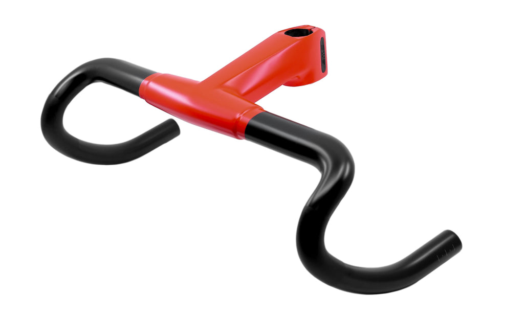 BMC ICS carbon evo 一体ハンドル 赤黒 400mm/90mm Cockpit ICS Carbon TEAM Red – BMC USA Corporation