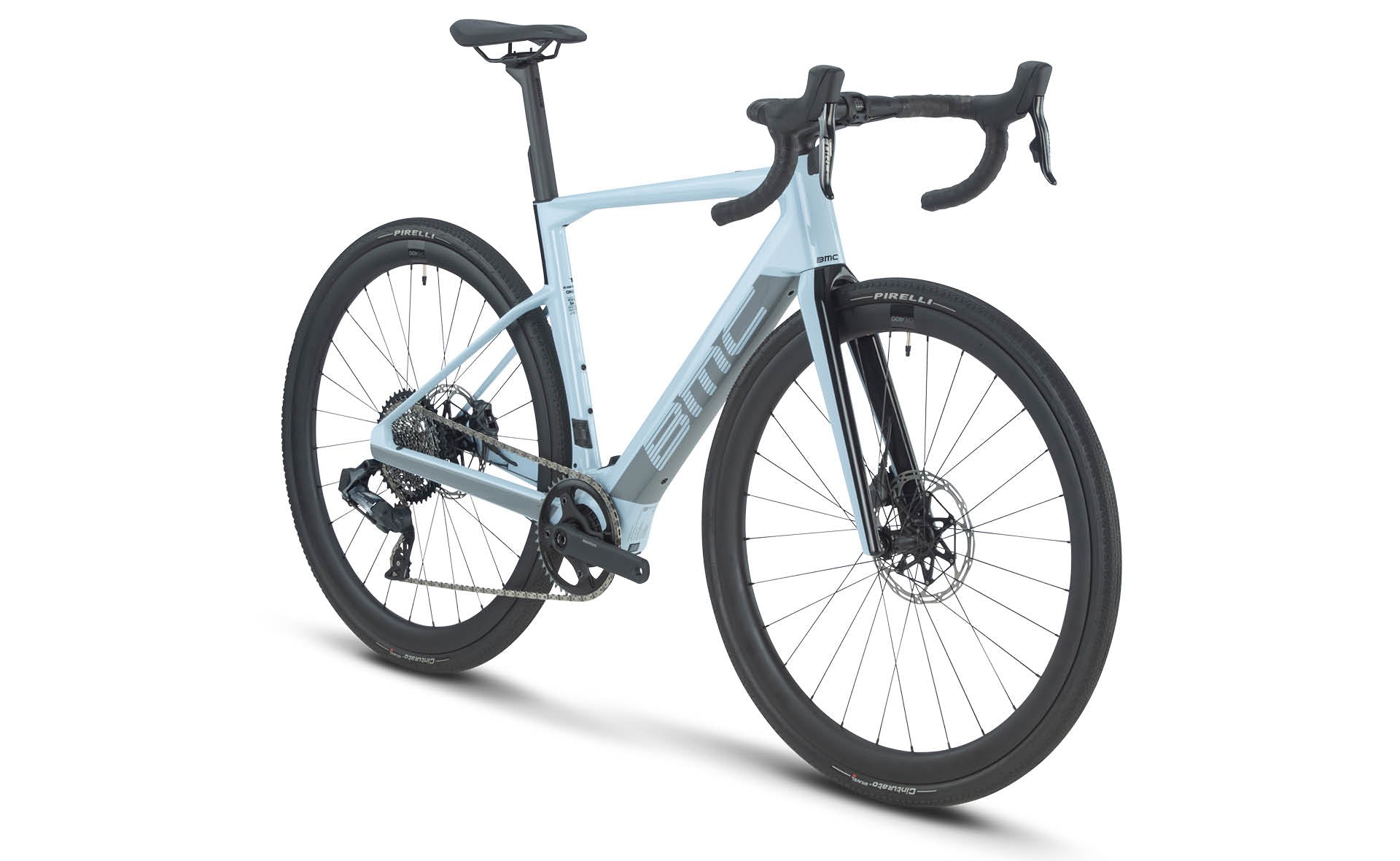 BMC Bikes | Roadmachine 01 AMP X ONE USA ICE BLUE / BLACK