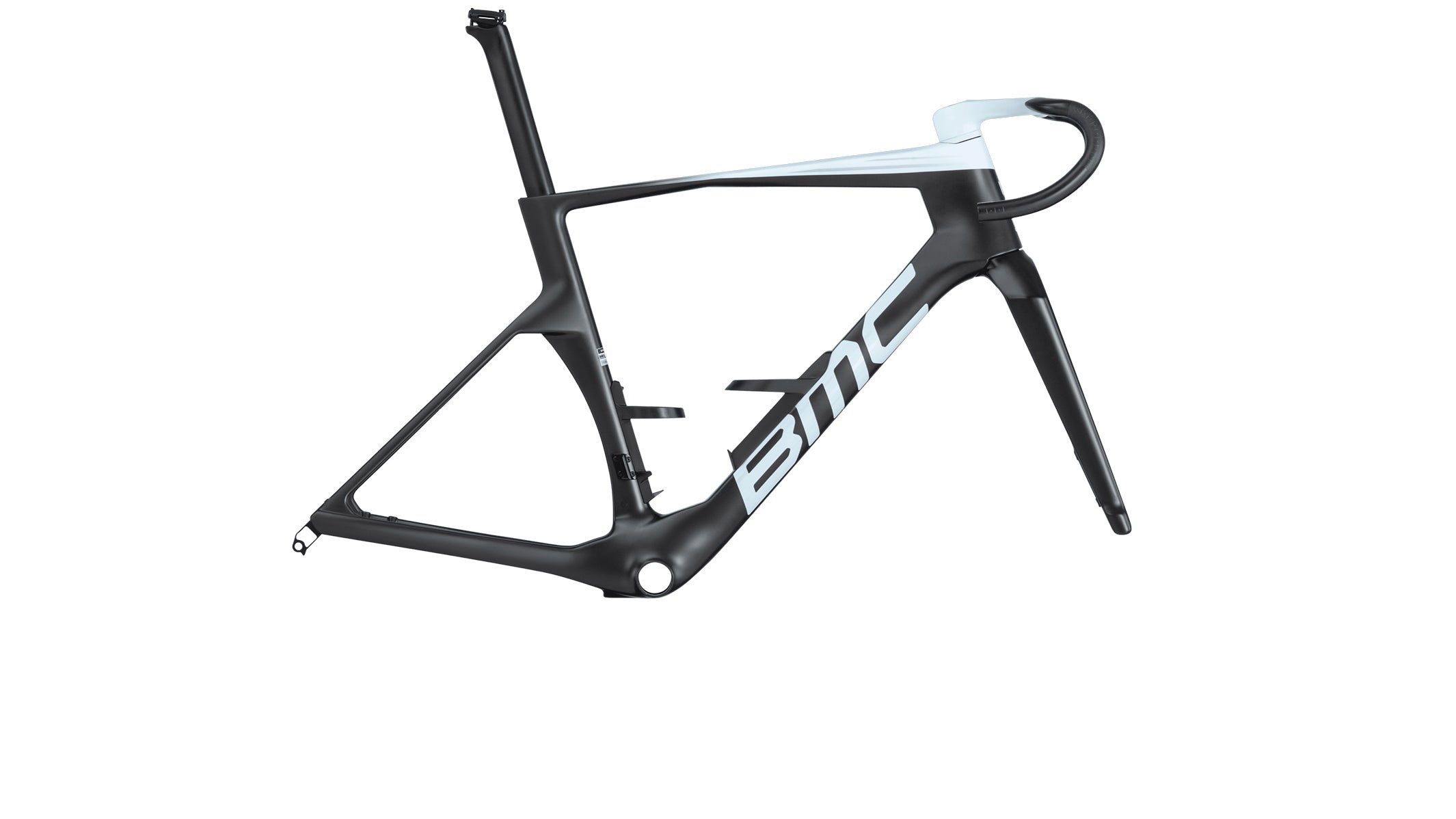 BMC Rahmenset | Teammachine R 01 MOD CARBON BLACK / COOL WHITE