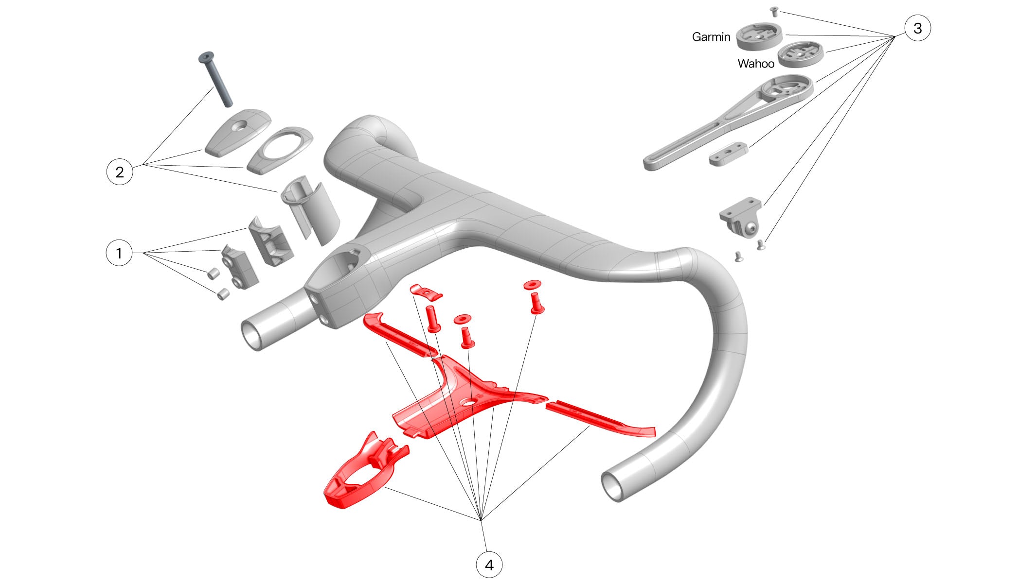Cockpit ICS2 Carbon Aero Gen2 Cover Set