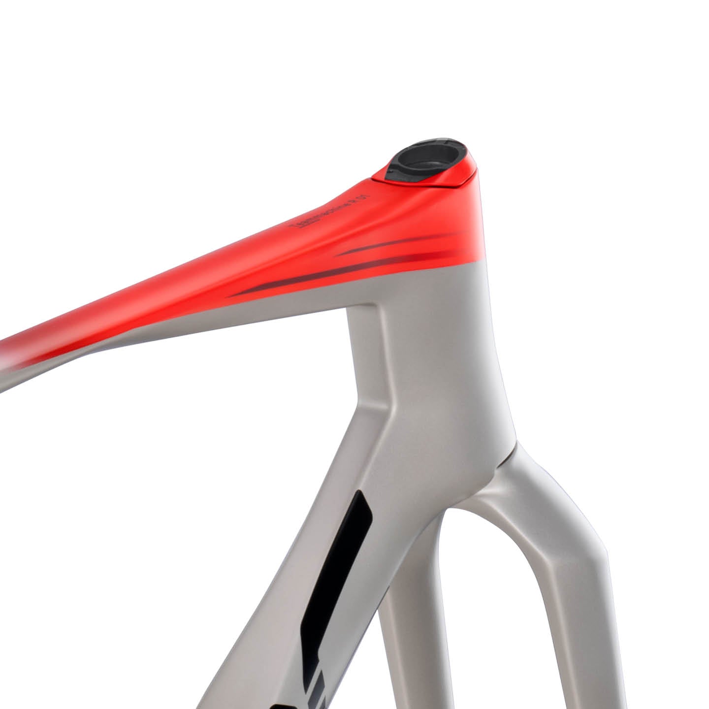 Teammachine R 01 Frameset Arctic Silver / Neon Red – BMC USA