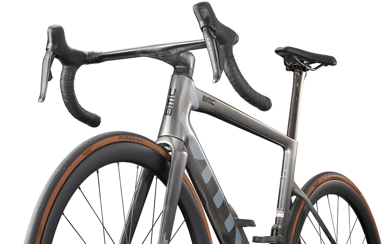 Teammachine SLR 01 THREE Silver Carbon / Carbon – BMC USA Corporation