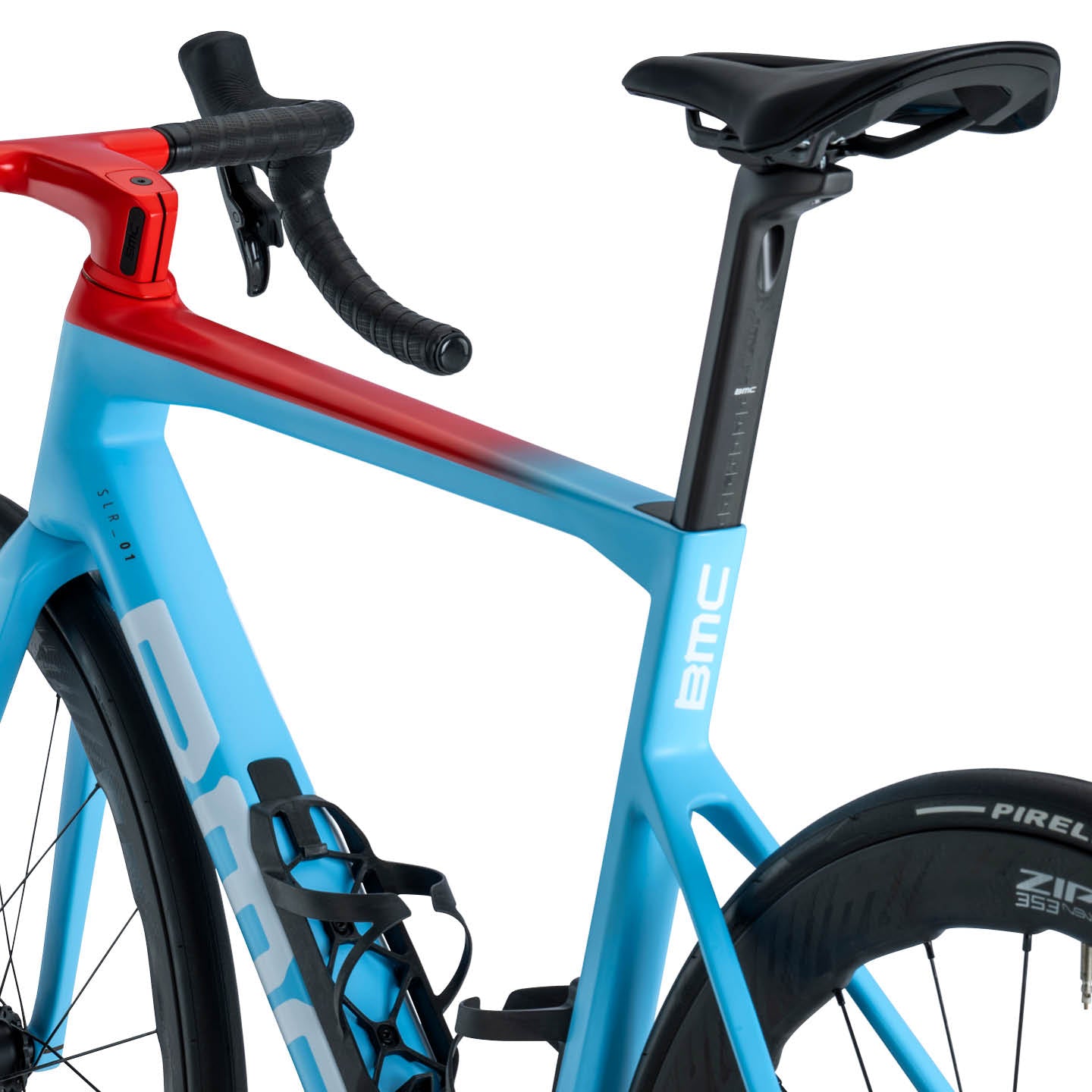 BMC Bikes | Teammachine SLR 01 ONE GLACIER BLUE / NEON RED