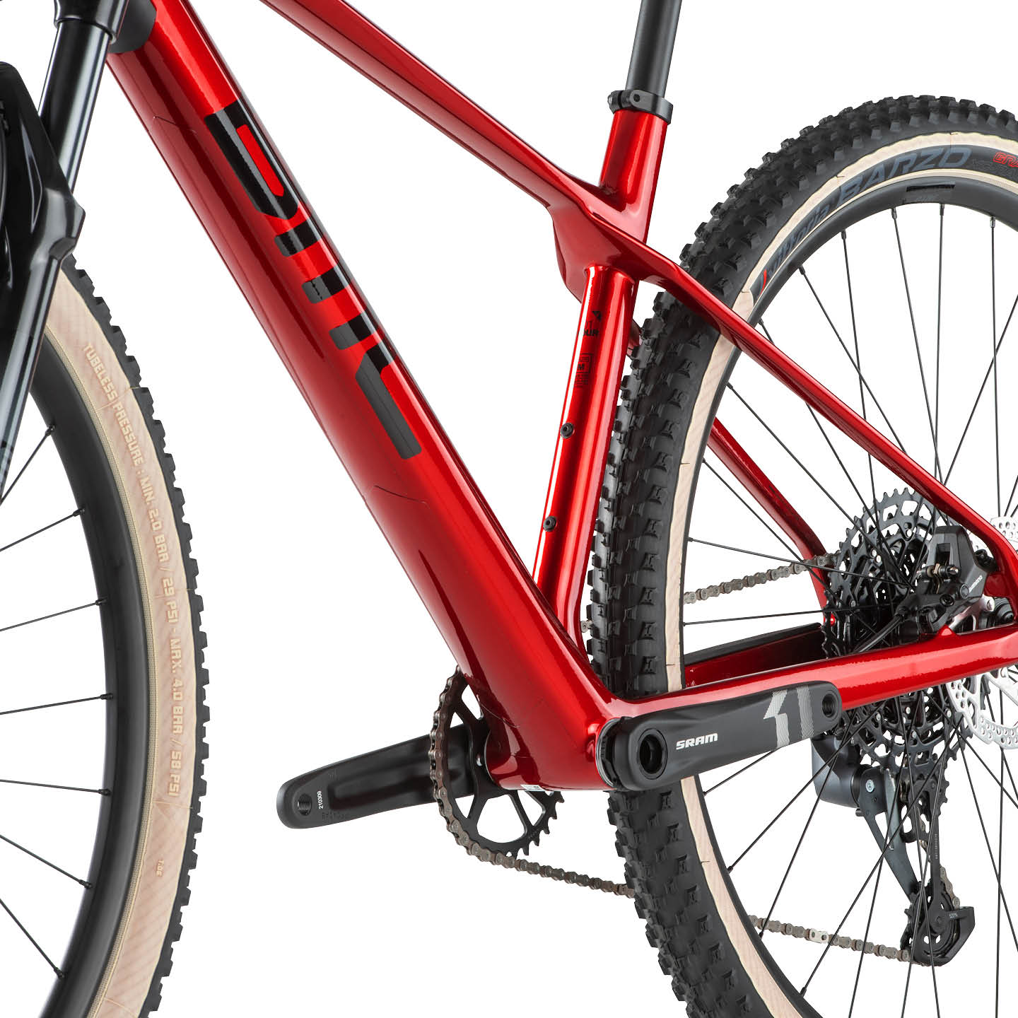 BMC Bikes | Twostroke 01 FOUR METALLIC CHERRY RED / BLACK